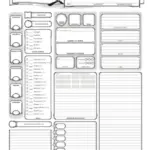 World of Darkness Character Sheet - (PRINTABLE PDF)