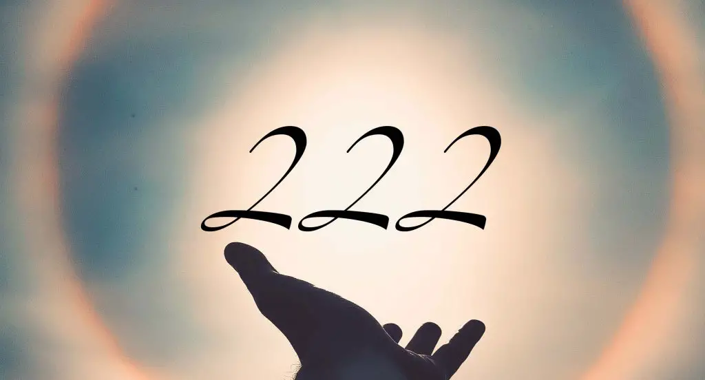 Angel number 222 meaning