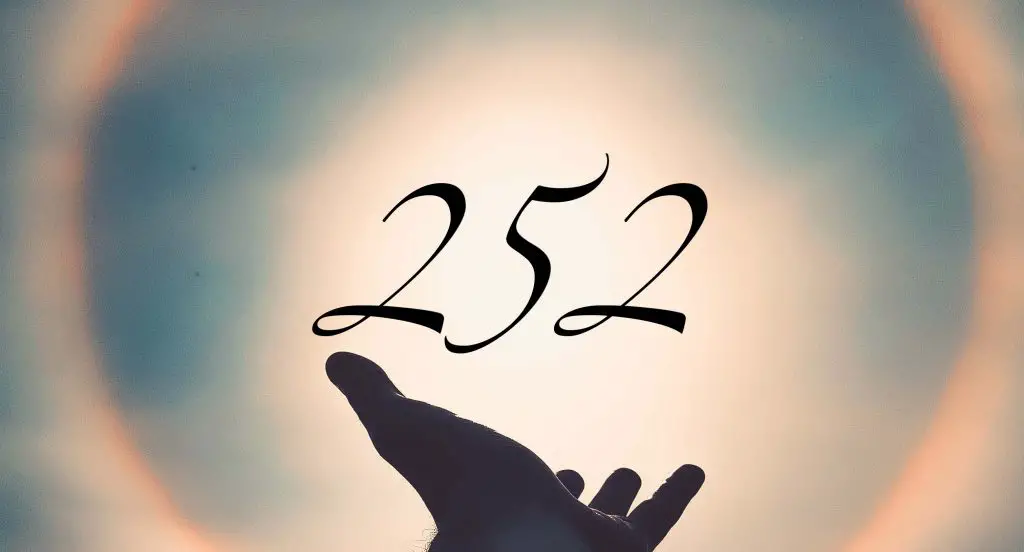 252 angel number meaning love