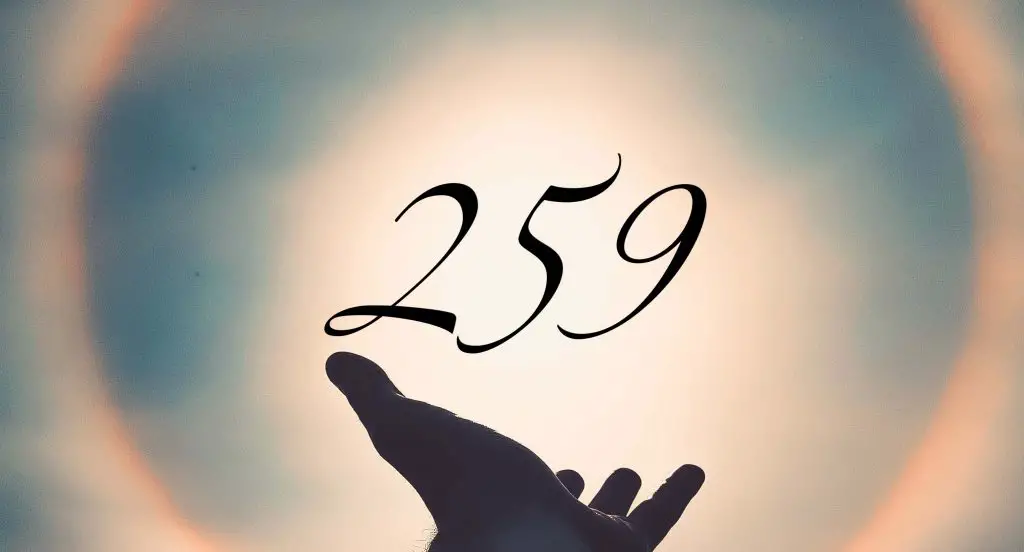 Angel number 259 meaning