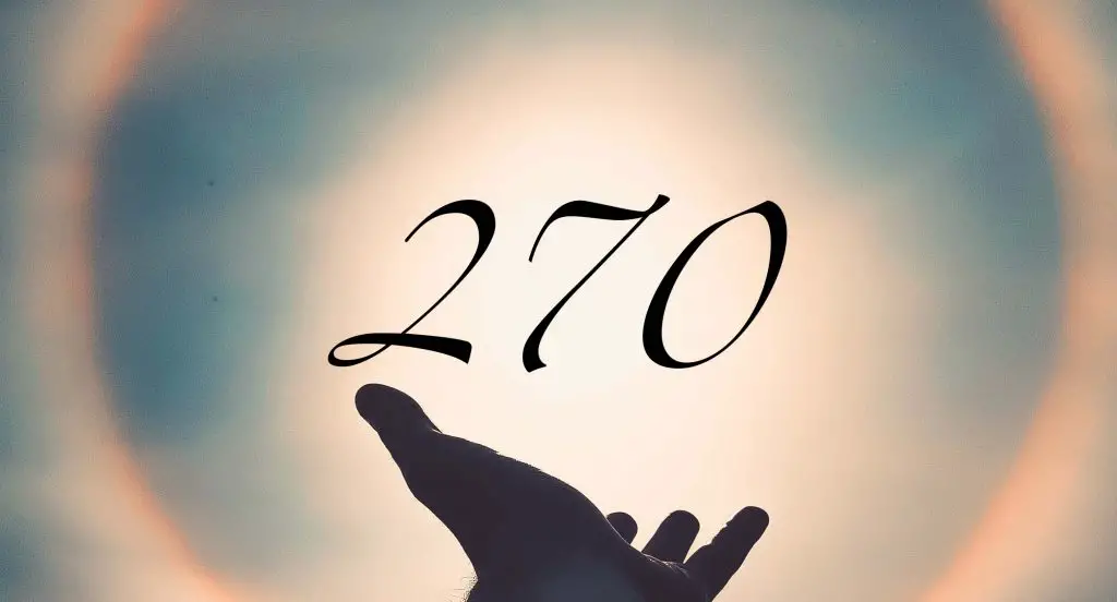 Angel number 270 meaning