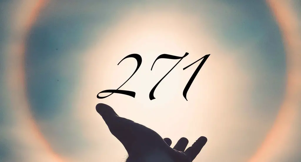 Angel number 271 meaning