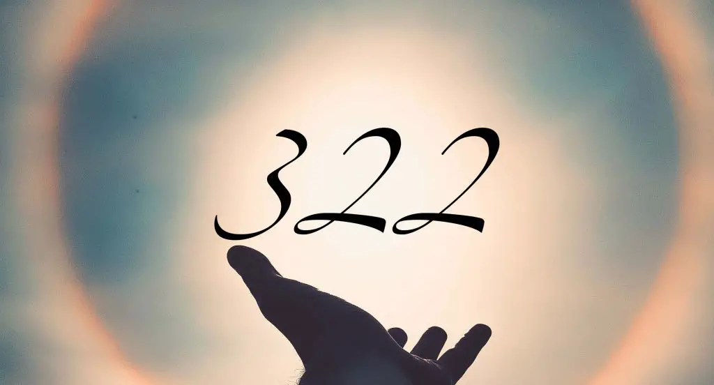 Angel number 322 meaning