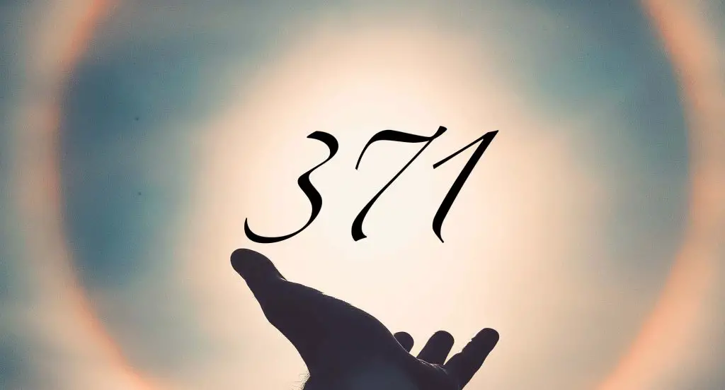 Angel number 371 meaning