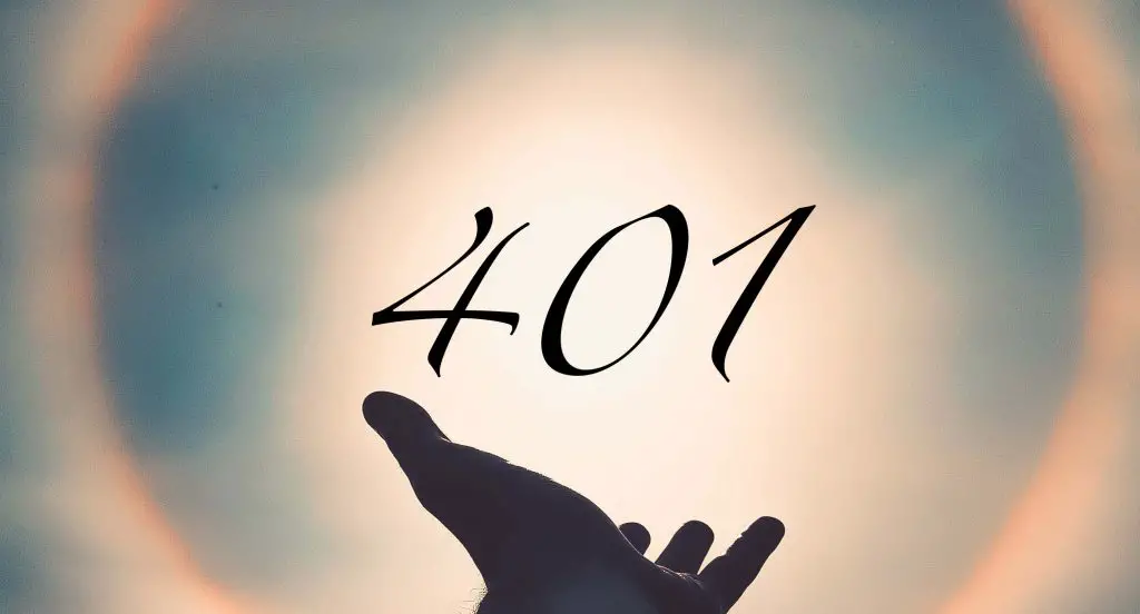 Angel number 401 meaning