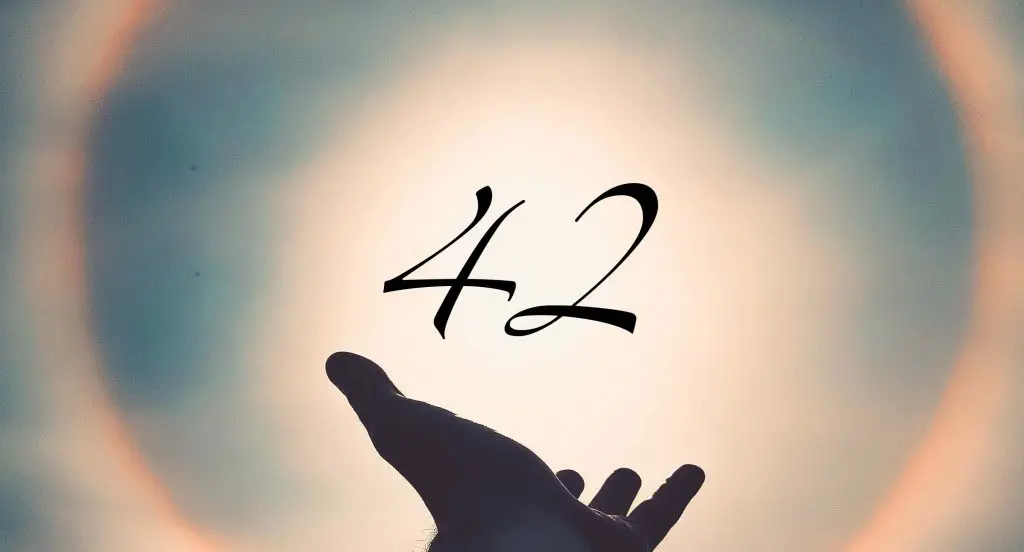 Angel number 42 meaning