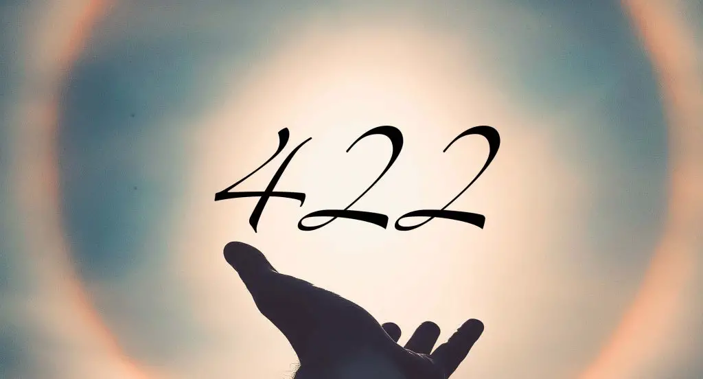 Angel number 422 meaning