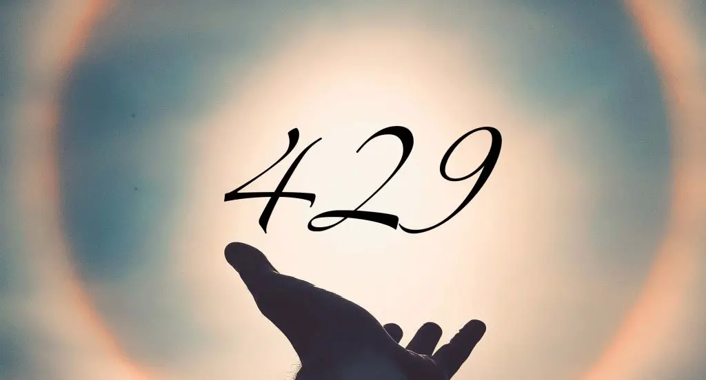 Angel number 429 meaning