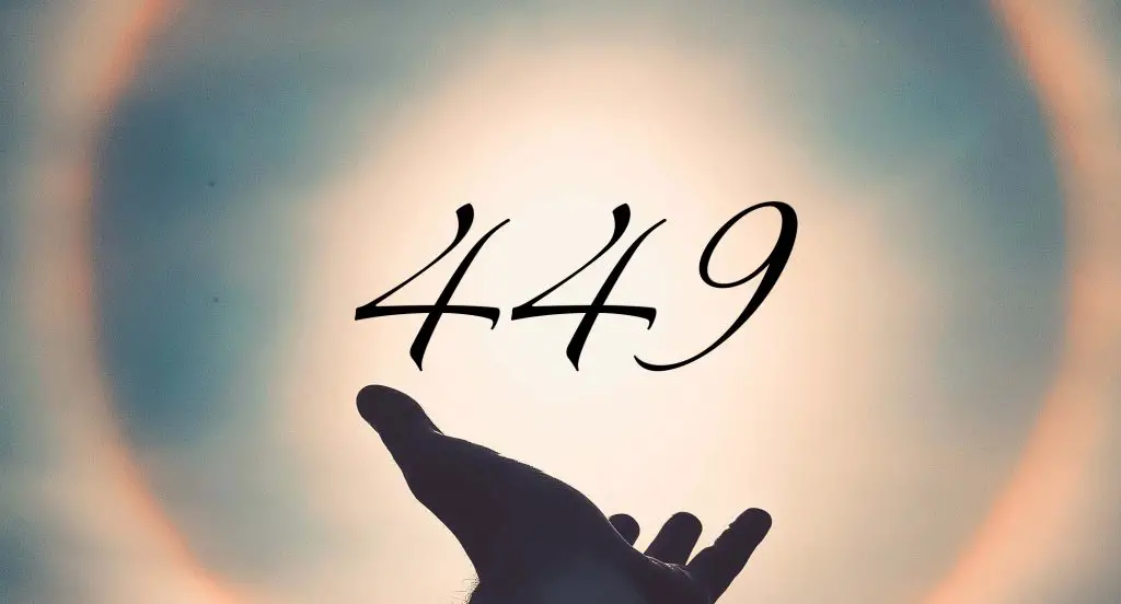Angel number 449 meaning