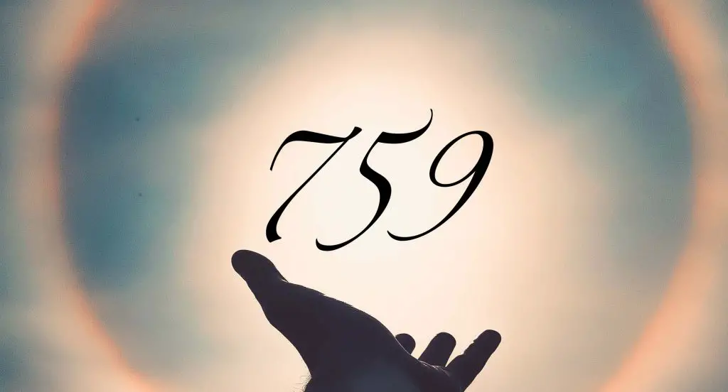 Angel number 759 meaning