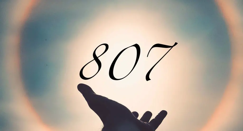 Angel number 807 meaning