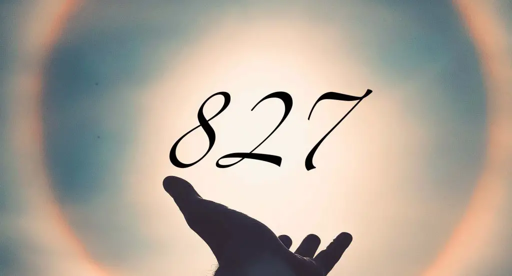 Angel number 827 meaning