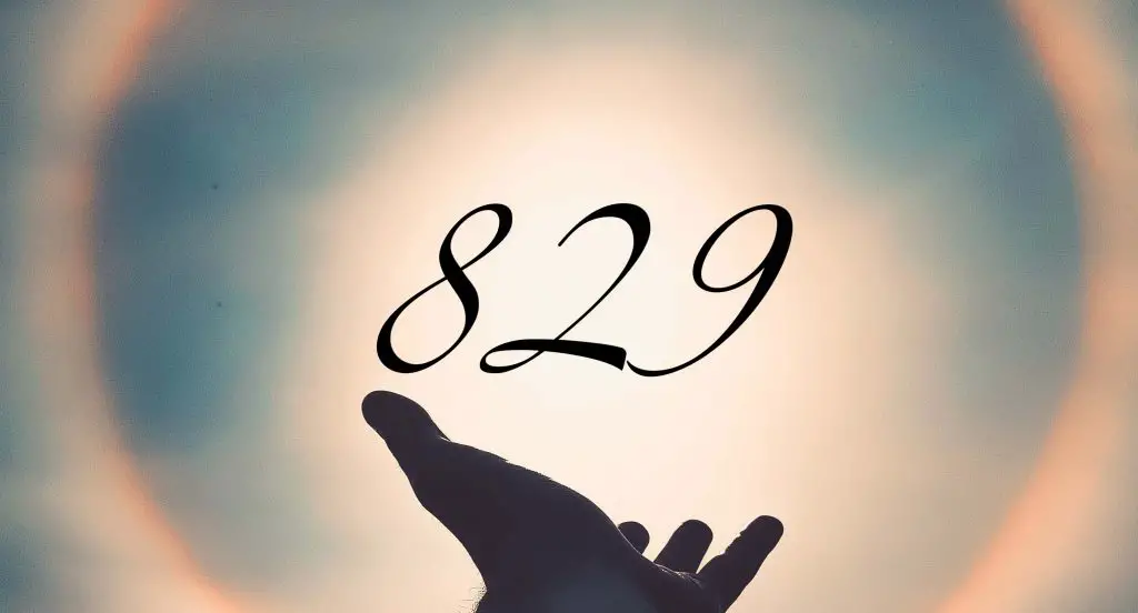 Angel number 829 meaning