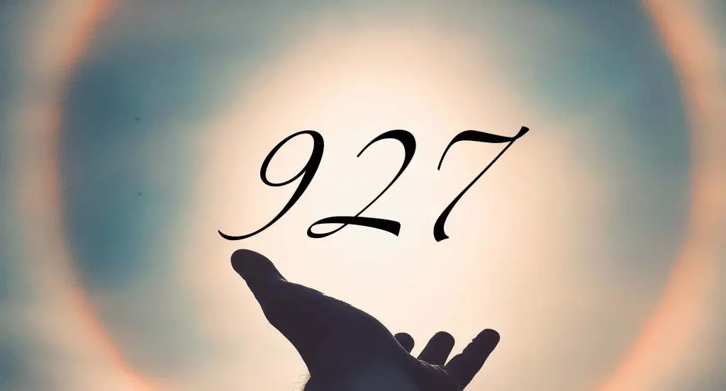 Angel number 927 meaning